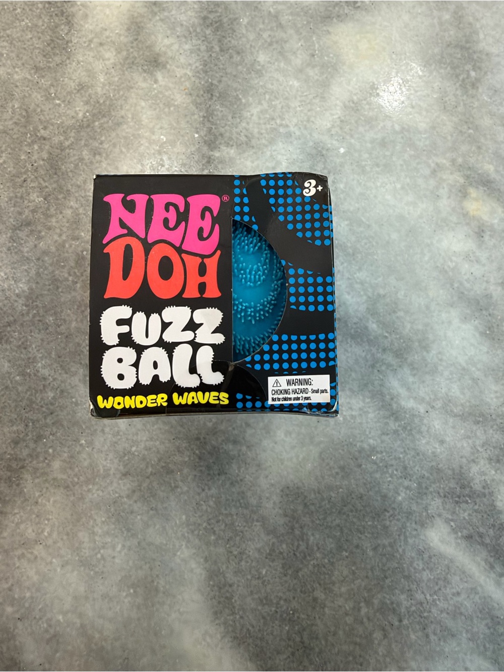 NeeDoh Fuzz Ball - Blue